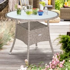 Polyrattan Tisch Creme Ø80cm 12 Polyrattan Tisch Creme Ø80cm -Gartenmöbel Geschäft 018439a4ae8ccb44aa677aa23c8b812e de 108000d 6 1 1