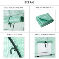 Gardebruk Foliengewächshaus 350x200x200cm 16 Gardebruk Foliengewächshaus 350x200x200cm -Gartenmöbel Geschäft 02e1f8ca28334a3e1d0833e471318411 de 108243d 11 1