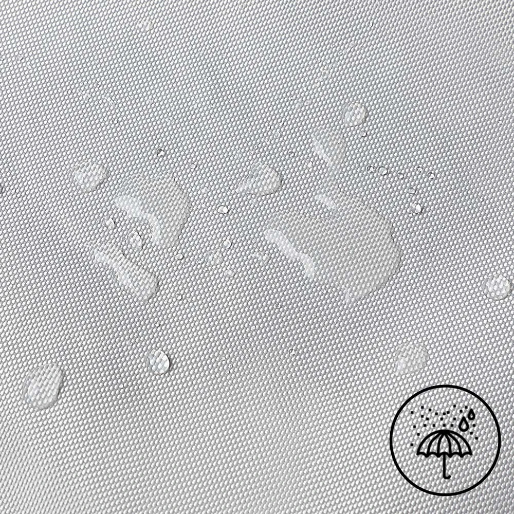 Abdeckung Sitzgarnitur Silber 308x138x89cm 5 Abdeckung Sitzgarnitur Silber 308x138x89cm – Bild 3