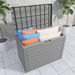 Auflagenbox Lille Grau 190L 15 Auflagenbox Lille Grau 190L -Gartenmöbel Geschäft 05791ba3d9a4673f635ff0523315402a de 108982d 4 1