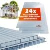 Hohlkammerstegplatten 14er-Set Transparent 10,25m² 2 Hohlkammerstegplatten 14er-Set Transparent 10,25m² -Gartenmöbel Geschäft 05df1d88b13b99dee1866792a5ed5e6b 01 1 101737 on fs web low de 1