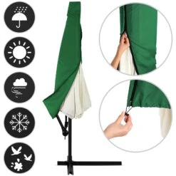 Ampelschirm Grün Alu Ø300cm UV-Schutz 50+ + Abdeckung 14 Ampelschirm Grün Alu Ø300cm UV-Schutz 50+ + Abdeckung -Gartenmöbel Geschäft 08e497a16de2f05d3665df222cca0779 03 996256 on fs m web low de 1