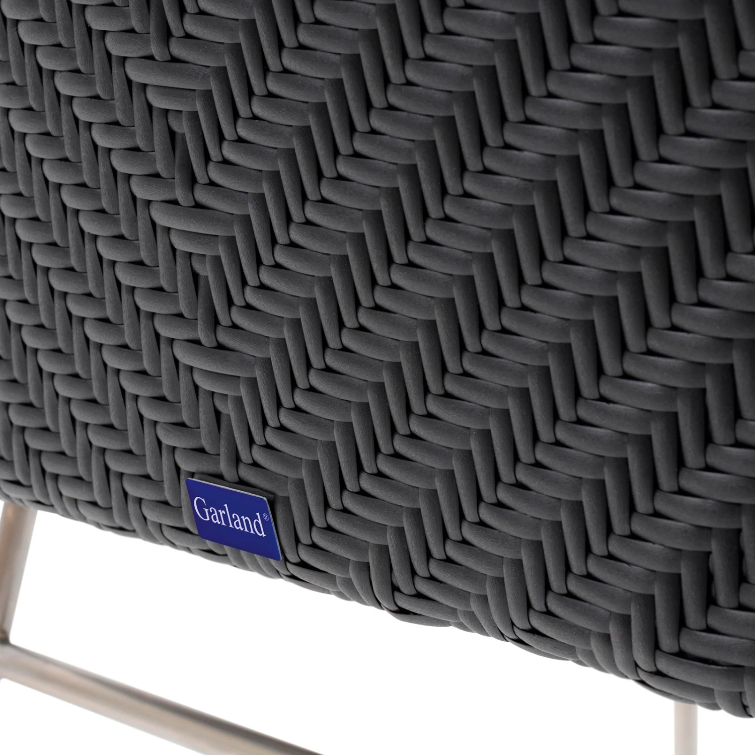 Polyrattan Gartenstuhl Monza Schwarz 8 Polyrattan Gartenstuhl Monza Schwarz – Bild 6