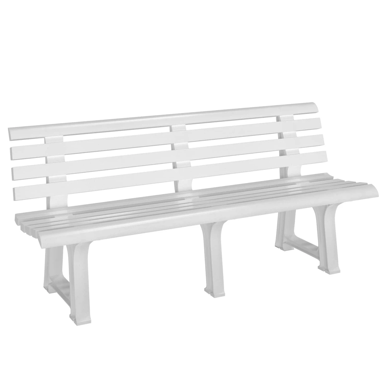 Gartenbank Orchidea Weiß 145x49x74cm 3 Gartenbank Orchidea Weiß 145x49x74cm