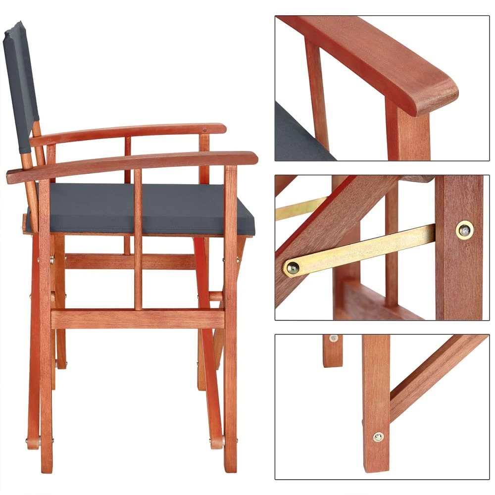 Regiestuhl Cannes Anthrazit Eukalyptus FSC®-zertifiziert 5 Regiestuhl Cannes Anthrazit Eukalyptus FSC®-zertifiziert – Bild 3