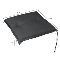 Sitzkissen 4er-Set Sydney Anthrazit -Gartenmöbel Geschäft 11b379be59ca959a3f07001e49087b0b de 101950d 4