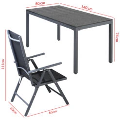 Garten-Sitzgruppe Bern 7-tlg. Anthrazit Alu WPC 29 Garten-Sitzgruppe Bern 7-tlg. Anthrazit Alu WPC -Gartenmöbel Geschäft 146e268b9de7a75a7252037efb5c9b4b de 994338d 16 1