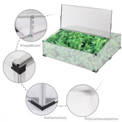 Tomatenhaus / Frühbeet 110x110cm M6 12 Tomatenhaus / Frühbeet 110x110cm M6 -Gartenmöbel Geschäft 148923ec2303e4ef28e349a79118f92e de 108355d 5 1 1