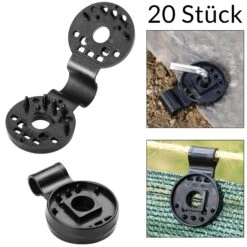 Gartenmöbel Geschäft 8 Befestigungsclips 20er-Set