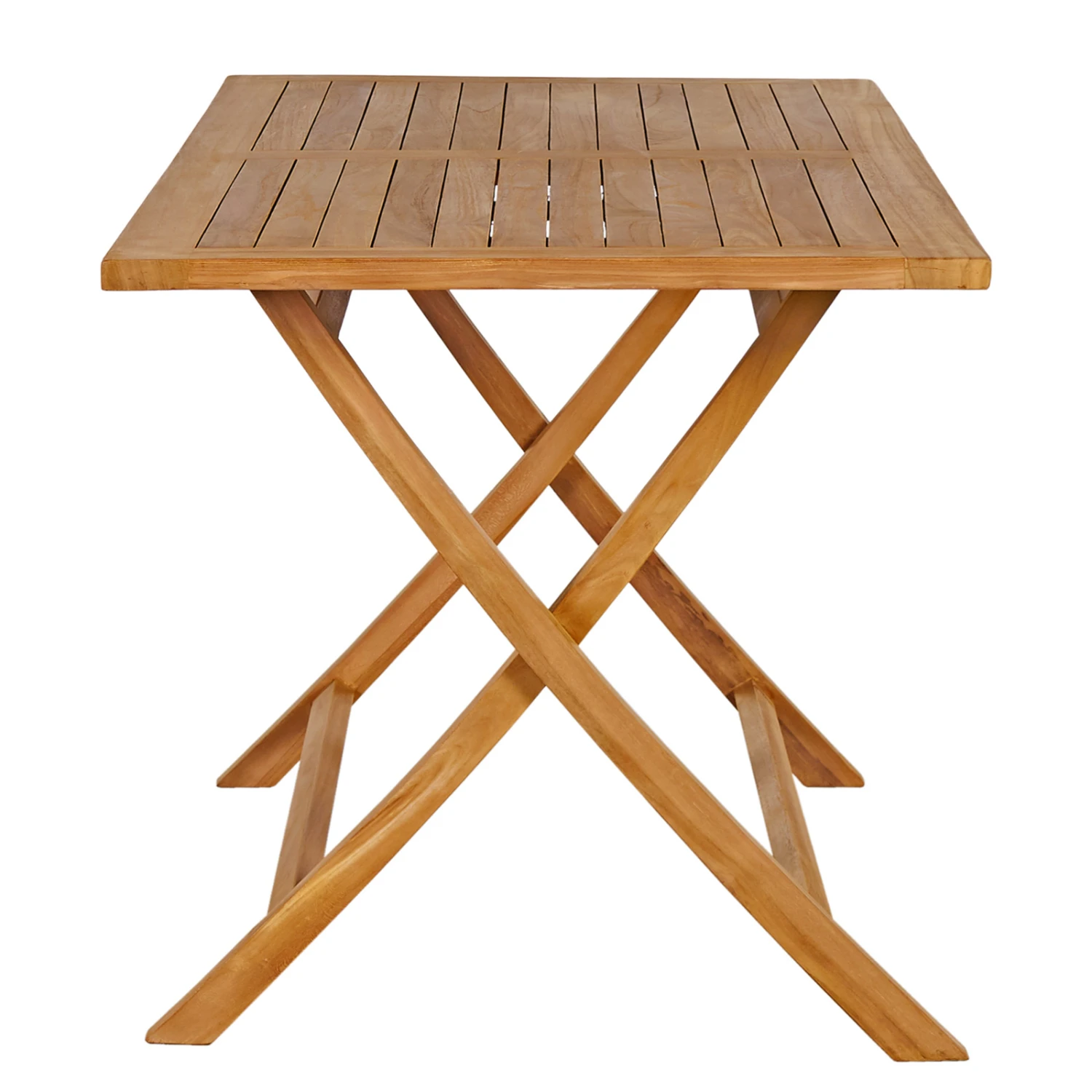 Gartentisch Bari Teakholz 125x60x75cm Klappbar 9 Gartentisch Bari Teakholz 125x60x75cm Klappbar – Bild 7