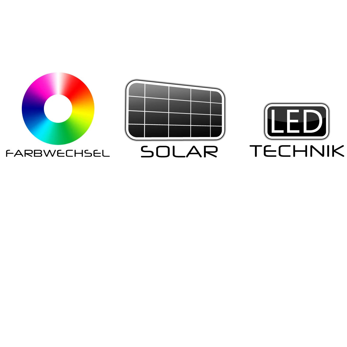 LED Solarleuchte 8er-Set Edelstahl Multicolor 6 LED Solarleuchte 8er-Set Edelstahl Multicolor – Bild 4