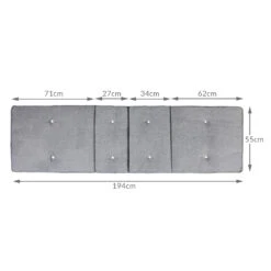 Auflage Tami Sun Grau Meliert 194x55x5cm 14 Auflage Tami Sun Grau Meliert 194x55x5cm -Gartenmöbel Geschäft 1ba5bf71e1b71f4e687d5b46b1090a1c de 108742d 6 1