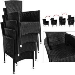 Polyrattan Garten-Sitzgruppe Mailand 7-tlg. Schwarz/Creme 18 Polyrattan Garten-Sitzgruppe Mailand 7-tlg. Schwarz/Creme -Gartenmöbel Geschäft 1c1eb449377c0fe49de02420571196f5 de 994884d 35 1