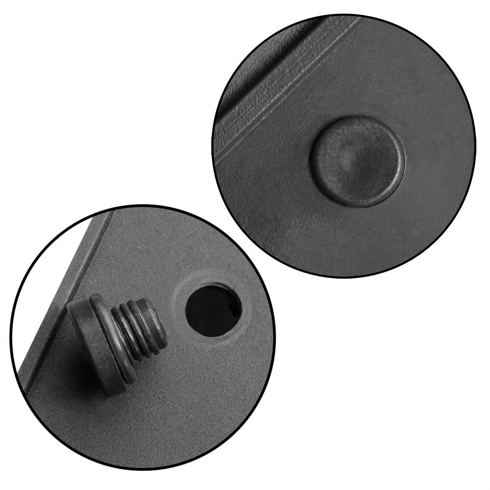 Polyrattan Blumentopf Grau 83x30,5x60cm 7 Polyrattan Blumentopf Grau 83x30,5x60cm – Bild 5