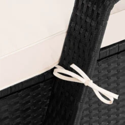 Polyrattan Sonnenliege Schwarz/Creme 193x90x43cm 16 Polyrattan Sonnenliege Schwarz/Creme 193x90x43cm -Gartenmöbel Geschäft 1ff4d9a3ee9730fb6fb0196cb0b2a664 de 995627d 07 1