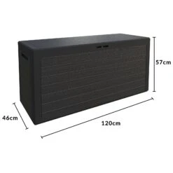 Auflagenbox Woody Anthrazit Holzoptik 280L 22 Auflagenbox Woody Anthrazit Holzoptik 280L -Gartenmöbel Geschäft 23f38a1e4b95f2df25defec5b45088be de 191390d 7 1