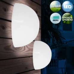 LED Solarleuchte 3er-Set Halbrund 10 LED Solarleuchte 3er-Set Halbrund -Gartenmöbel Geschäft 245e63a04b58c6ade647c85087c2f2c9 de 108850d 6