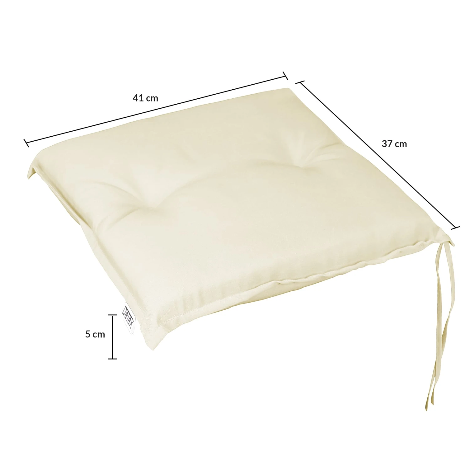 Sitzkissen 4er-Set Sydney Creme 8 Sitzkissen 4er-Set Sydney Creme – Bild 6