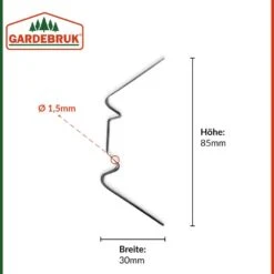 Gewächshausklammern-Set 100 Stück Verzinkt 11 Gewächshausklammern-Set 100 Stück Verzinkt -Gartenmöbel Geschäft 25725a2d7da2fe8aaa8c2346078a3be1 de 101801d 10 1