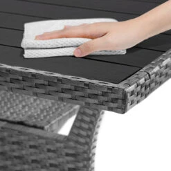 Polyrattan Gartentisch Takeo Grau 190x90x75cm WPC -Gartenmöbel Geschäft 25eaeb3f67a305f23f7df48a2eb74bfe de 995691d 30 1