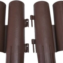 Beeteinfassung 4er-Set Braun 8,96m -Gartenmöbel Geschäft 2831782ad54afba18b23269b1b5cf660 de 106060d 2 1 4