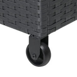 Polyrattan-Auflagenbox Schwarz 150x77x73cm Mit Rollen 37 Polyrattan-Auflagenbox Schwarz 150x77x73cm Mit Rollen -Gartenmöbel Geschäft 283b48cf90b48ab3ed020c696bfa8d44 de 108343d 7 1