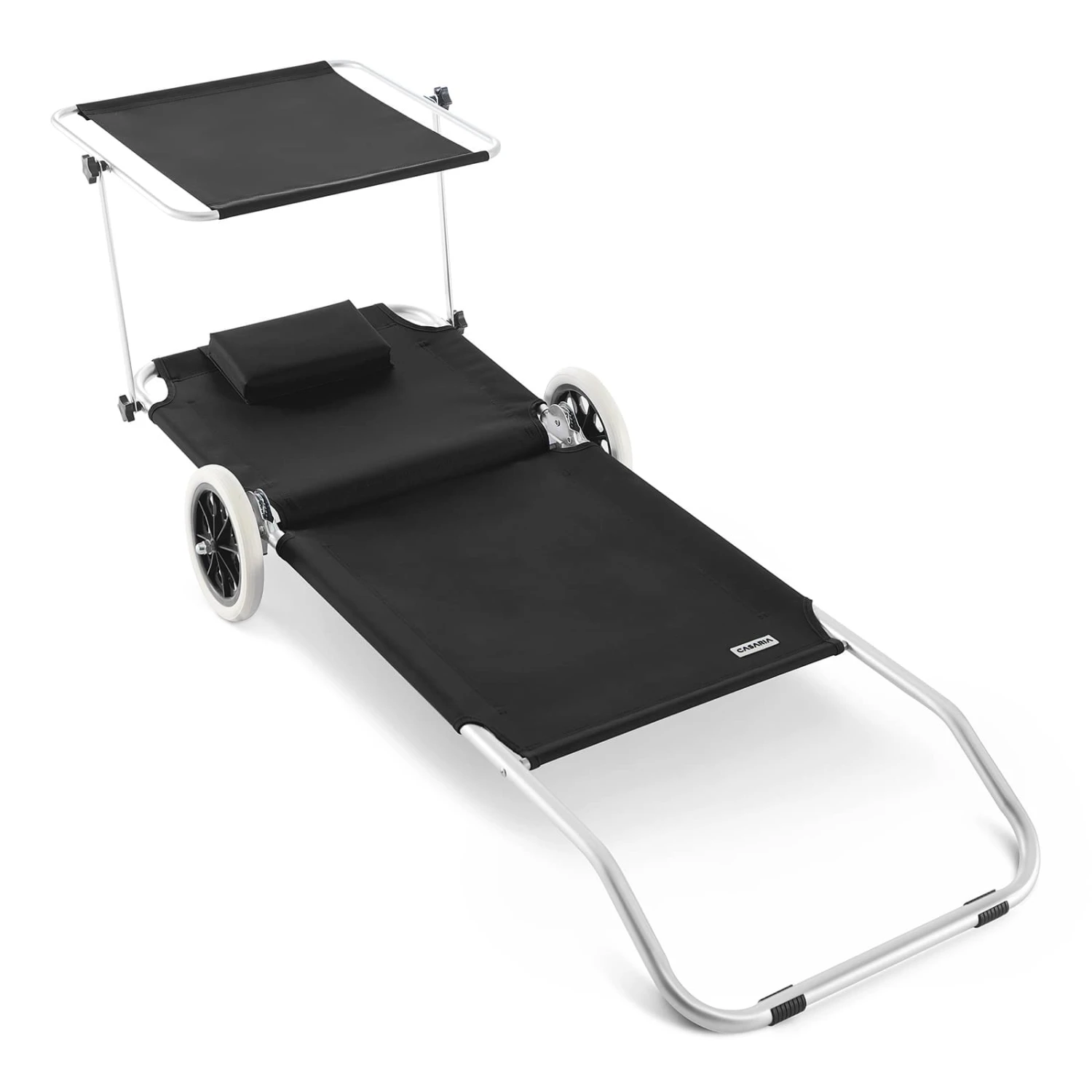 Sonnenliege Kreta Anthrazit Alu Mit Rollen 7 Sonnenliege Kreta Anthrazit Alu Mit Rollen – Bild 5