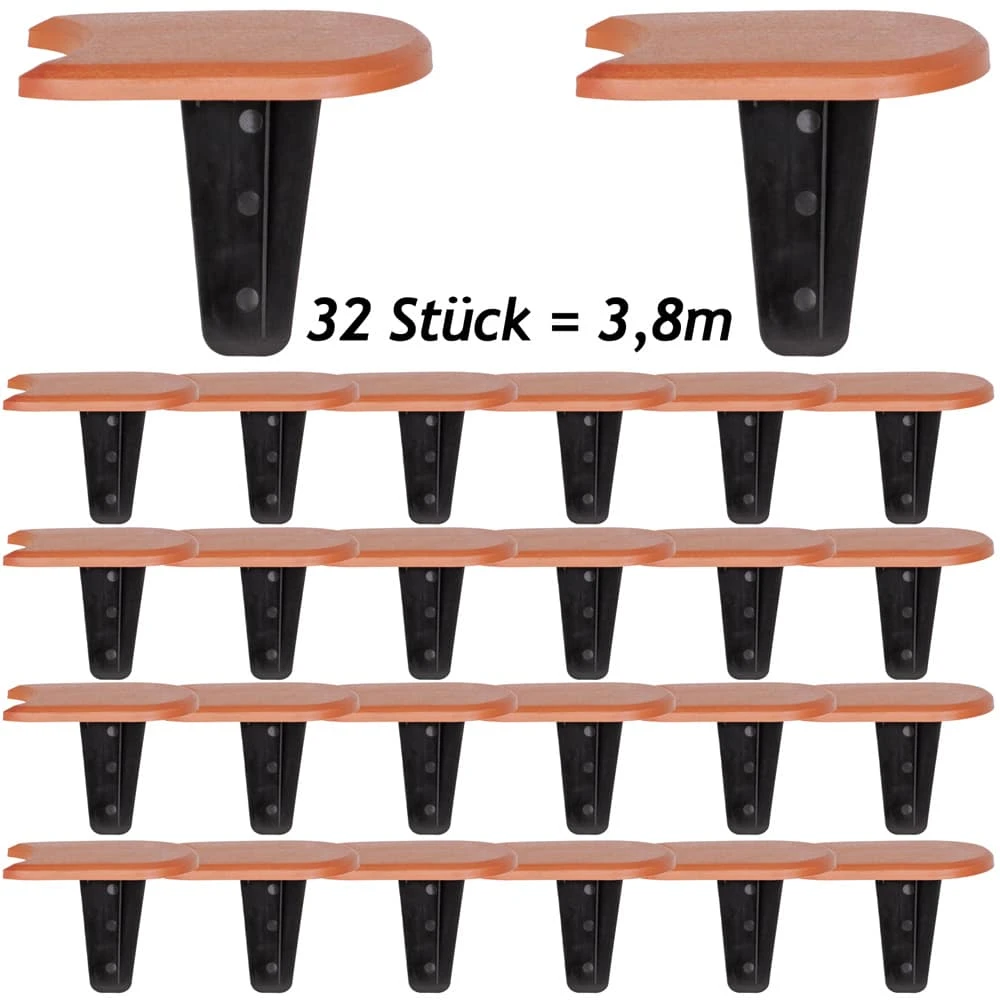 Beeteinfassung Terrakotta 3,8m 4 Beeteinfassung Terrakotta 3,8m – Bild 2