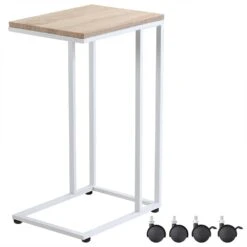 Beistelltisch Weiß 50x35x65/70cm Mit Rollen -Gartenmöbel Geschäft 2cb502cb9f868c990a4e7efa33d7c5ed a de 108648g 3