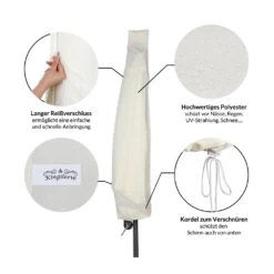 Abdeckung Ampelschirm Sonnenschirm Beige 3,5m -Gartenmöbel Geschäft 2f8e81f5f05079facb6f95b427b05866 de 102716d 2 1