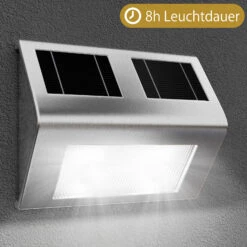 LED Solar-Wandleuchte 2er-Set Edelstahl 21 LED Solar-Wandleuchte 2er-Set Edelstahl -Gartenmöbel Geschäft 2fc4a41a8539dc11716d21483d555fb9 4
