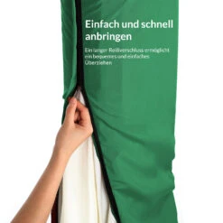 Abdeckung Ampelschirm Grün 3m Reißverschluss -Gartenmöbel Geschäft 31d6b2dd1767d235a949576203ee1914 de 102709d 5 1