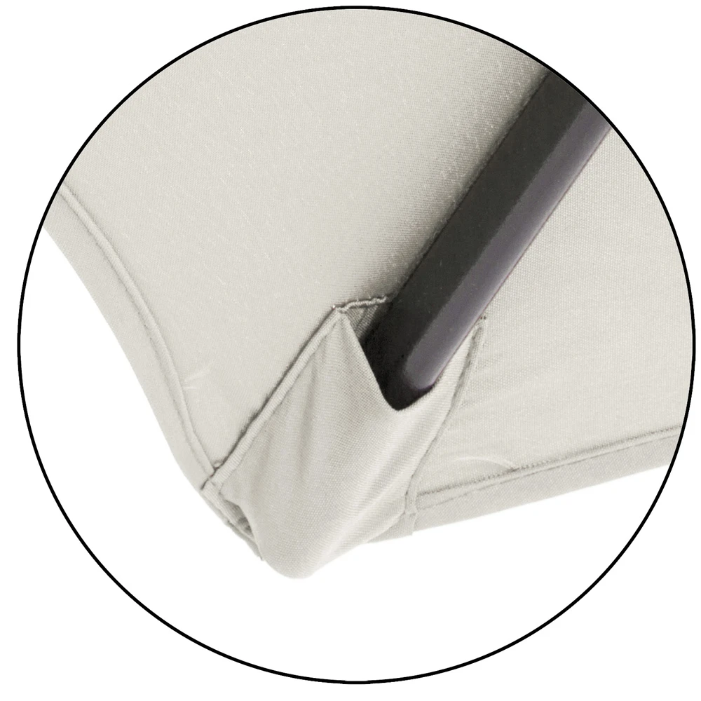 Ampelschirm Creme Alu Ø330cm UV-Schutz 50+ 4 Ampelschirm Creme Alu Ø330cm UV-Schutz 50+ – Bild 2