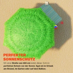 Sonnenschirm Hawaii Grün Ø160cm UV-Schutz 30+ 10 Sonnenschirm Hawaii Grün Ø160cm UV-Schutz 30+ -Gartenmöbel Geschäft 3643031480b17d837448921f1ebfe98f 03 102503 on amb web low de 1