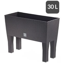 Hochbeet 2er-Set Polyrattanoptik Anthrazit 60x25x46cm -Gartenmöbel Geschäft 38a995b2f8593a45289954ed02f76879 de 108518d 10 1 1 1