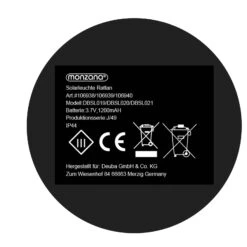 LED Solarleuchte Polyrattan 70cm 14 LED Solarleuchte Polyrattan 70cm -Gartenmöbel Geschäft 39e45a8066ace429821d55bff9d8ec66 de 106939d 2 1