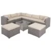 Polyrattan Ecklounge XXL Creme/Beige Inkl. Kissen 1 Polyrattan Ecklounge XXL Creme/Beige Inkl. Kissen -Gartenmöbel Geschäft 3ca85bb1934f0c6924bbe2041841889b a de 995170g5 1