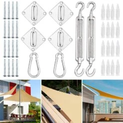 Sonnensegel Befestigungs Kit 17 Sonnensegel Befestigungs Kit -Gartenmöbel Geschäft 3ce94697f1c22e8b31c8a7ced3f6f7dd a de 106573g1