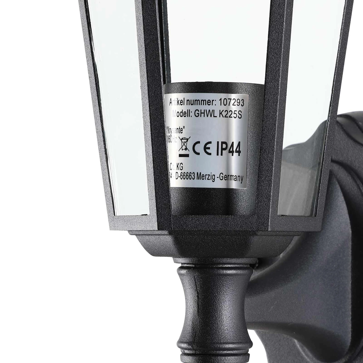 Wandleuchte Krysante Edelstahl 8 Wandleuchte Krysante Edelstahl – Bild 6