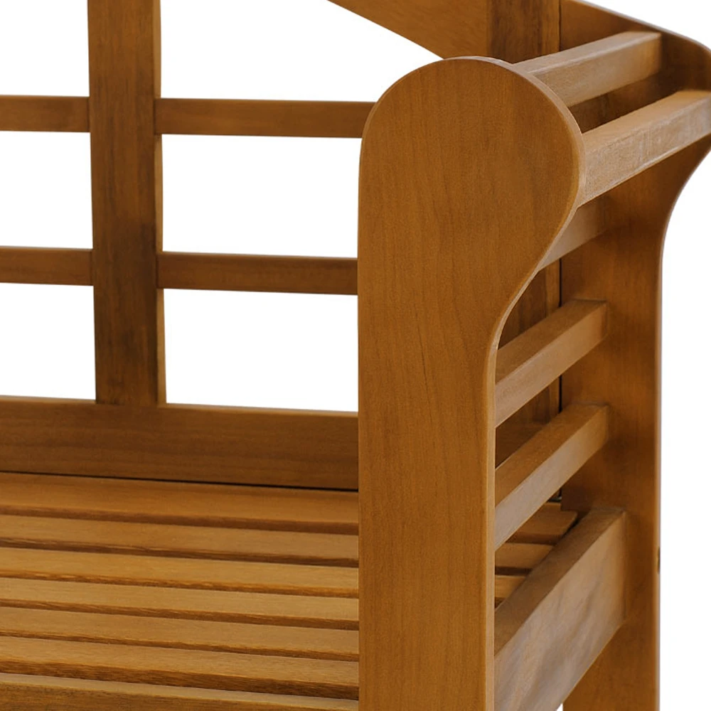 Gartenbank Marlboro Eukalyptusholz FSC®-zertifiziert 135x52x100cm 8 Gartenbank Marlboro Eukalyptusholz FSC®-zertifiziert 135x52x100cm – Bild 6