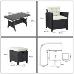 Polyrattan Ecklounge Schwarz/Creme Inkl. Kissen 17 Polyrattan Ecklounge Schwarz/Creme Inkl. Kissen -Gartenmöbel Geschäft 41263994936001579b6a1210ec91064d de 994857d 9 1 1