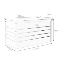 Abschließbare Auflagenbox Weiß Metall -Gartenmöbel Geschäft 41adef8428d084b1e17706541946cfe2 de 108581d 8