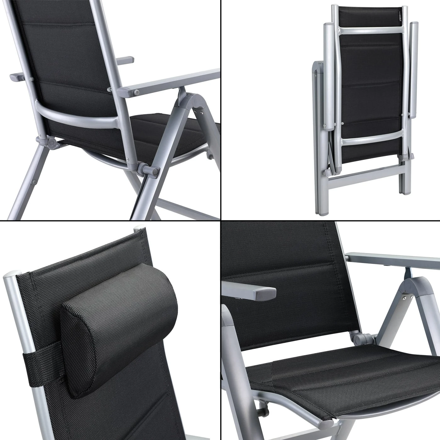 Gartenstuhl Bern Premium 4er-Set Silber Gepolstert 10 Gartenstuhl Bern Premium 4er-Set Silber Gepolstert – Bild 8