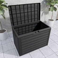 Auflagenbox Lille Anthrazit 190L 18 Auflagenbox Lille Anthrazit 190L -Gartenmöbel Geschäft 4617cb9890304fb01f503200a63b36f4 de 108493d 5 1