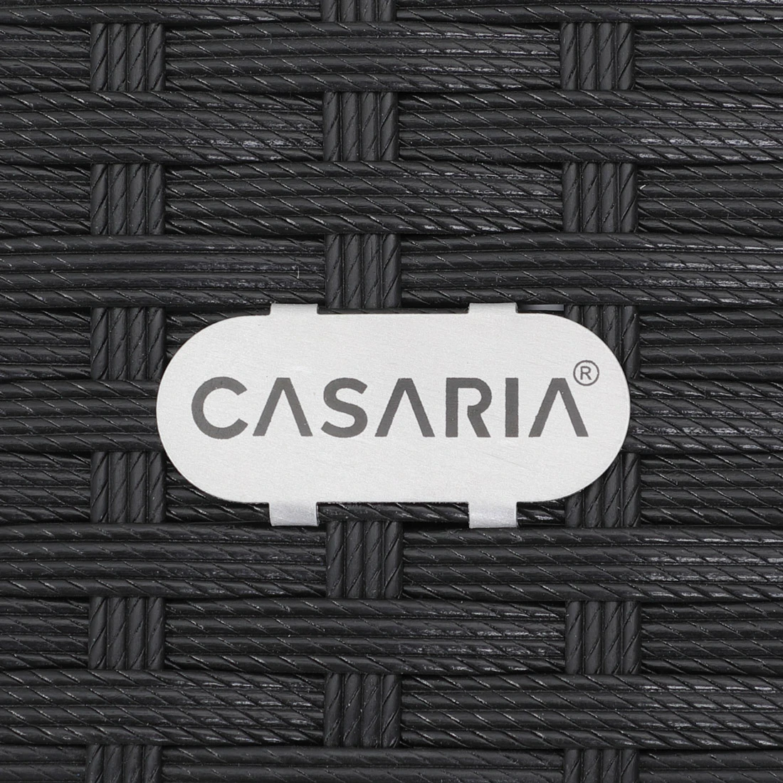 Polyrattan Ecklounge XXXL Schwarz/Creme Inkl. Kissen 15 Polyrattan Ecklounge XXXL Schwarz/Creme Inkl. Kissen – Bild 13