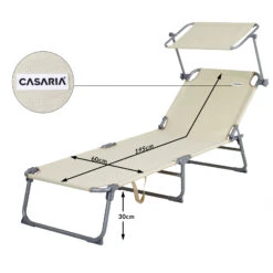 Sonnenliege Hawaii 2er-Set Beige Alu 195x60x30cm 18 Sonnenliege Hawaii 2er-Set Beige Alu 195x60x30cm -Gartenmöbel Geschäft 4868005964f93425a7577d4246dde87f de 101421d 4 1