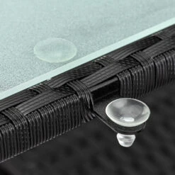 Polyrattan Gartentisch Takeo Schwarz 190x90x74cm Glas -Gartenmöbel Geschäft 48e4c82e132c04c545543763af5d2934 de 995692d 12 1