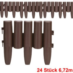 Beeteinfassung 3er-Set Braun 6,72m 9 Beeteinfassung 3er-Set Braun 6,72m -Gartenmöbel Geschäft 4a6cdd4dd737fd40b81a46ed6c40216a a de 994488g 1