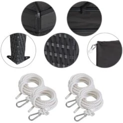 Polyrattan Pavillon Anthrazit 3x4m -Gartenmöbel Geschäft 4d33b95af46b513dcd0659094c2193fe de 992859d 4 1