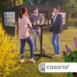 Stehtisch Schwarz Alu Ø60cm Klappbar, Höhenverstellbar -Gartenmöbel Geschäft 4dfda9e167b22d523eeaa8d90575ba1f 02 109703 on amb amz high de 1 1